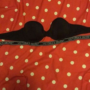 VS logo strapless bikini push up top